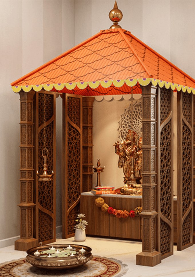 Designs For Small Pooja Rooms In Apartments Ekta Contech